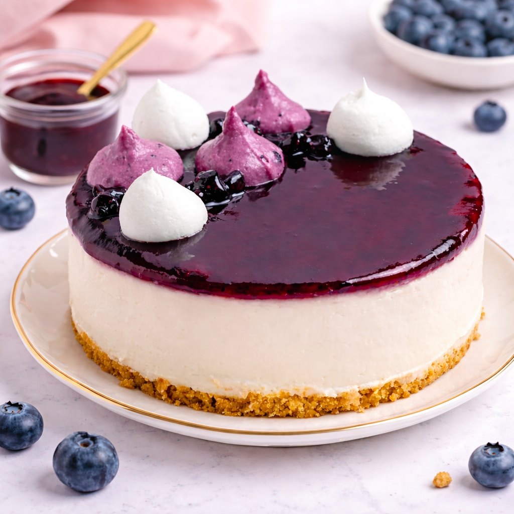 Blueberry Cheesecake | Bakers Cake