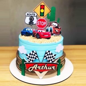 Racing Fun Car Cake