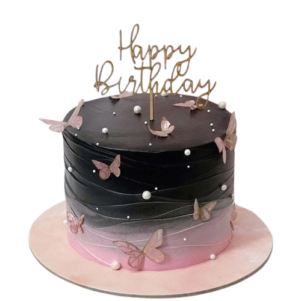 Beautiful Butterfly Theme Cake