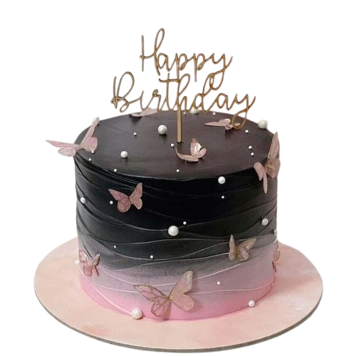 Beautiful Butterfly Theme Cake