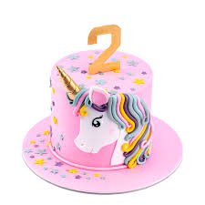 Starry Unicorn Cake