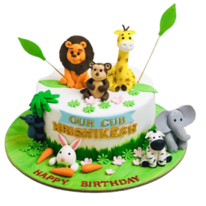 Magical Jungle Book Theme Cake