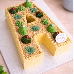 Alphabet cakes|Bakers Corner