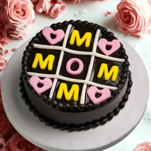 MOM Tic Tac Cake