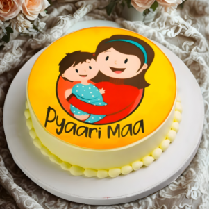 Maa Theme Cake