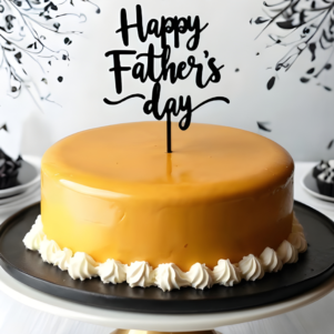 Father’s Day Butterscotch Cake