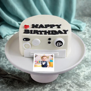 Picture Perfect Birthday Camera Cakes