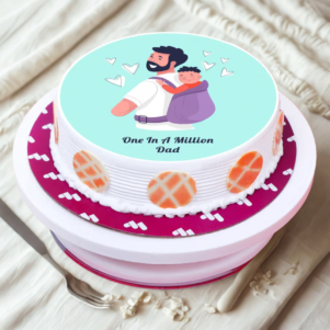 Unique Father Day Poster Cake