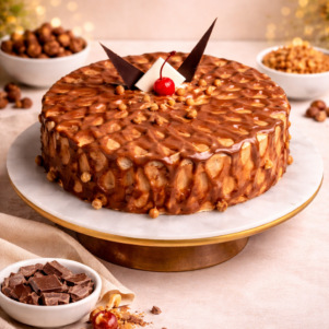 Caramel Butterscotch Fantasy Cake | Bakers Corner