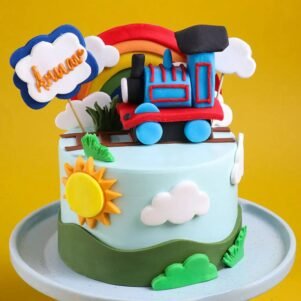 Thomas Train Happy Ride Cake