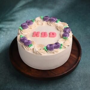 Rosette Birthday Cake