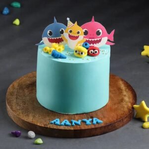 Baby Shark Cute Cake