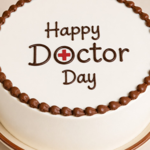 Smashing Doctors Photo Cake
