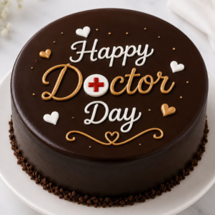 Doctor's Day Truffle Cake
