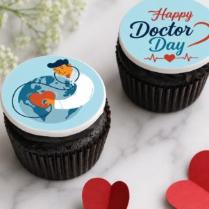 Doctors Day Chocolate Cupcakes