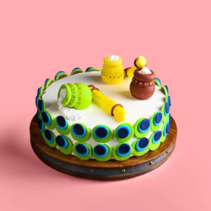 Heavenly Janmashtami Special Cake | Bakers corner