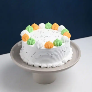 Cream Dollops Vanilla Cake | Bakers corner