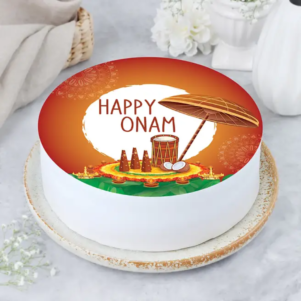 Onam Pineapple Celebration Cake | Bakers corner