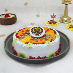 Onam Special Pookkalam Cake | Bakers corner