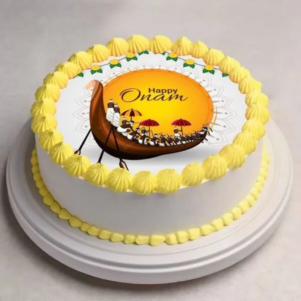 Onam Photo Cake | Bakers corner